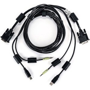 VERTIV 1.83 m Cabo KVM - Cable for Teclado/Rato, Dispositivo de áudio, Interruptor KVM, Posto de trabalho - Primeira extre