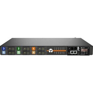 Vertiv Geist MGR3E1R6-12CF13-3PS56B2H10-S PDU - Monitorizado - 3P+N+E (IP44) - 12 x Combinação C13/C19 - 32 A - 230 V Inpu