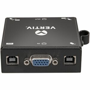 VERTIV Conversor de sinal - Compatível com TAA - Saída DVI - USB - Entrada VGA