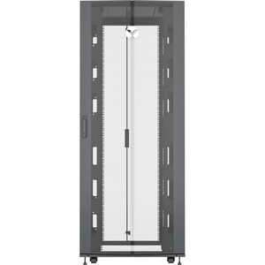 VERTIV VR 42U Gabinete de rack para Servidor, Interruptor LAN, Painel de ligação - 800 mm Rack Width x 1115 mm Profundidad