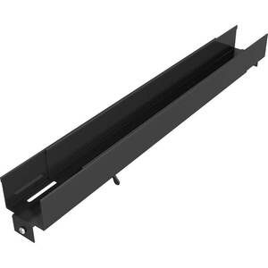 VERTIV Roteamento de cabo - Preto - 1 Pack Pack - Painel de gestão de cabos - Metal