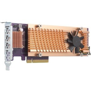 QUAD M.2 PCIE SSD EXPANS CARD SUPPORTS UP TO FOUR M.2 2280 IN