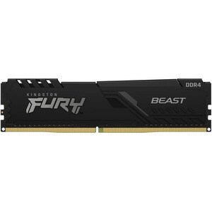 Módulo RAM Kingston FURY Beast - 32GB - DDR4-3200/PC4-25600 DDR4 SDRAM - 3200MHz Doble fila Memoria - CL16 - 1.35V - No-EC