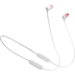 JBL TUNE 125BT Wireless Earbud Stereo Earset - White - Binaural - In-ear - Bluetooth - 16 Ohm - 20 Hz to 20 kHz