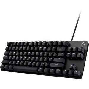 Logitech G G413 Rugged Gaming Keyboard - Cable Connectivity - USB 2.0 Interface - LED - English (US) - QWERTY Layout - Bla