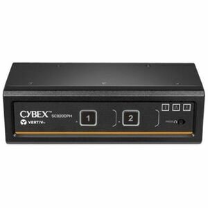 Boîtier de commutation KVM Vertiv AVOCENT Cybex 900 SC920 Numérique & Analogique - Conforme aux normes TAA - 2 Ordinateur(
