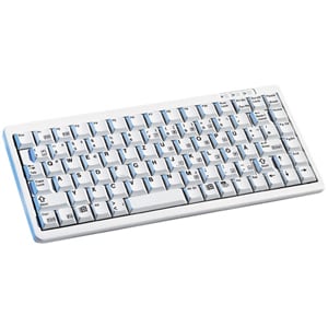 CHERRY G84-4100 Keyboard - Cable Connectivity - PS/2, USB Interface - German - Light Grey - 86 Key(s)
