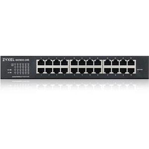 ZYXEL GS1900 GS1900-24E 24 Ports Manageable Ethernet Switch - Gigabit Ethernet - 10/100/1000Base-T - 2 Layer Supported - 1