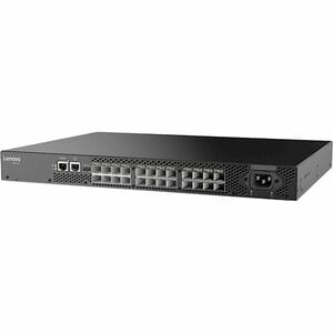 Lenovo DB610S 24 Anschlüsse 16 Gbit/s Fibre Channel Switch - 8 Fiber Channel Ports - 24 x Total Expansion Slots - SFP+ - 2