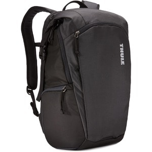 Thule EnRoute TECB125 Travel/Luggage Case (Backpack) Digital Camera, Notebook, Travel, Water Bottle - Black - Nylon Body -