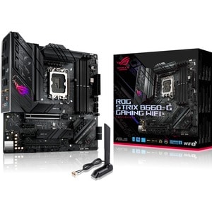 Asus ROG Strix B660-G Gaming WIFI Gaming Desktop Motherboard - Intel B660 Chipset - Socket LGA-1700 - Intel Optane Memory 