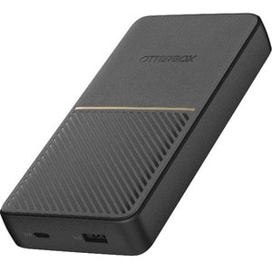 Power Bank OtterBox - Nero - 20000 mAh - 3 A - 5 V DC, 9 V DC, 12 V DC Uscita - 5 V, 9 V, 12 V Ingresso - 2 x USB - Nero