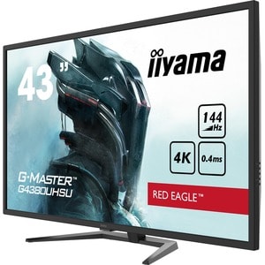 iiyama G-MASTER Red Eagle G4380UHSU-B1 43 Zoll Class 4K UHD Gaming-LCD-Monitor - 16:9 Format - Mattschwarz - 108 cm (42,5 