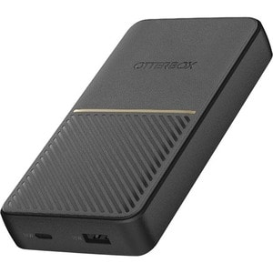 OtterBox Power Bank - Black - 15000 mAh - 3 A - 5 V DC, 9 V DC, 12 V DC Output - 5 V, 9 V, 12 V Input - 2 x USB - Black
