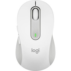 Logitech Signature M650 Rato - Bluetooth/Radiofrequência - USB - Ótico - 5 Taste(n) - 5 Programmable Button(s) - Branco - 