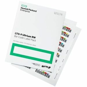 HPE LTO-9 RW Bar Code Label Pack