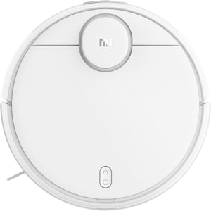 MI Vacuum-Mop 2S Bagless Robot Vacuum/Mop - White - 300 mL Dust Capacity - 200 mL Water Tank Capacity - Brush - Hard Floor