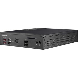 Shuttle XPC slim DS20U5 Barebone System - Slim PC - Socket BGA-1528 - 1 x Processor Support - Core i5 10th Gen i5-10210U 1