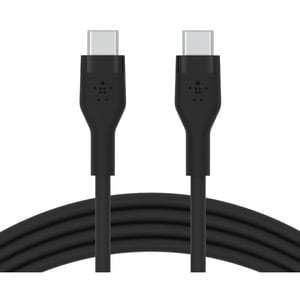 BELKIN BOOST CHARGE CABLE 2.0 USB-C - USB-C SILICONE 1M BLACK