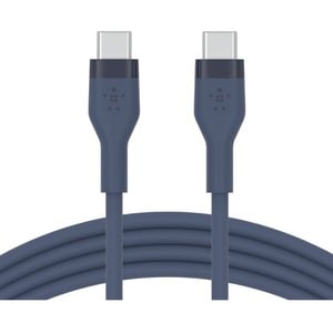 BELKIN BOOSTCHARGE USB-C TO C 2.0 SILICONE CABLE 2M BLUE