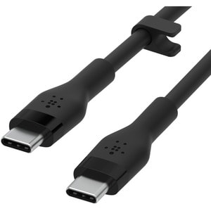 BELKIN BOOST CHARGE CABLE 2.0 USB-C TO USB-C SILICONE 3M BLACK