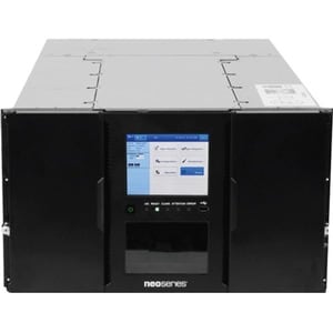 Overland NEOxl 80 Tape Library - 1 x Drive/80 x Cartridge Slot - LTO - 6U - Rack-mountable - 10 Mail Slots - Fibre Channel