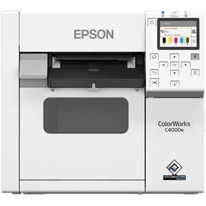 Epson CW-C4000E (BK) Desktop Tintenstrahldrucker - Farbe - Etikettendruck - Gigabit-Ethernet - USB - USB-Schnittstelle - W