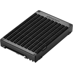 Boîtier Pour Disque Dur QNAP PCI Express NVMe 4.0 x4 - U.2 (SFF-8639) Interface hôte Interne - 1 x SSD supporté - 1 x Baie