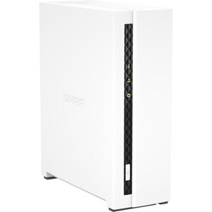 QNAP TS-133 1 x Total de compartimentos Sistema de armazenamento SAN/NAS - 4 GB Flash Memory Capacity - ARM Cortex A55 1.8