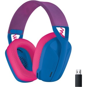 Auriculares de gaming Logitech G435 Inalámbrico Sobre la oreja Estéreo - Rosa, Azul - Cerrado - 1000cm - Bluetooth - 45Ohm