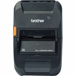 Brother RJ-3250WB-L Mobile Direct Thermal Printer - Monochrome - Portable - Label/Receipt Print - Ethernet - USB - USB Hos
