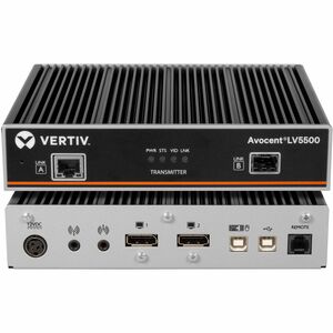 Vertiv AVOCENT LongView LV5500T Digital - Com fios - Compatível com TAA - 1 Computador(es) - 1 Utilizador(es) local(ais) -