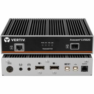 Vertiv AVOCENT LongView LV5520T Digital - Com fios - Compatível com TAA - 1 Computador(es) - 1 Utilizador(es) local(ais) -