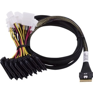 Cavo per trasferimento dati Microchip - 80 cm SlimSAS/U.3 - for Adattatore RAID, Host Bus Adapter - Estremità 2: 1 x SFF-8