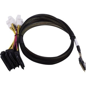 Microchip 80 cm SlimSAS/U.3 Data Transfer Cable for RAID Adapter, Host Bus Adapter - First End: 8 x SFF-8654 SlimSAS - Sec