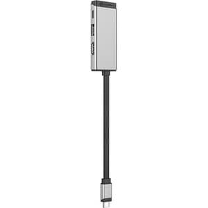 Alogic MagForce TRIO 3-in-1 Hub - 1 x USB 3.2 (Gen 1) Type C - Male - 1 x HDMI 2.0 Digital Audio/Video - Female, 1 x USB 3