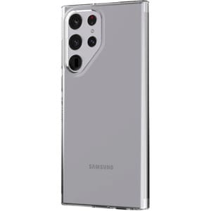 Tech21 Evo Lite Case for Samsung Galaxy S22 Ultra Smartphone - Clear - Crystal Clear - Drop Resistant, Yellowing Resistant