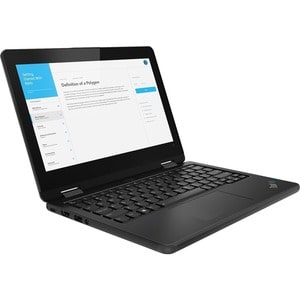 EDU THINKPAD 11E YOGA GEN 6 - 11.6" HD TOUCH - M3-8100Y - 8GB RAM - 256GB SSD - GLOSSY BLACK - WINDOWS 10 PRO EDUCATION - 