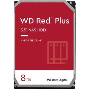 WD Red Plus Festplatte - 3,5" Intern - 8 TB - SATA (SATA/600) - Conventional Magnetic Recording (CMR) Method - Speichersys