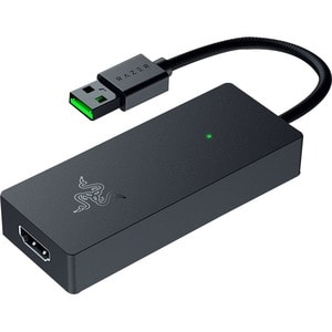 Razer USB Capture Card with Camera Connection for Full 4K Streaming - Functions: Video Capturing, Video Streaming - USB 3.