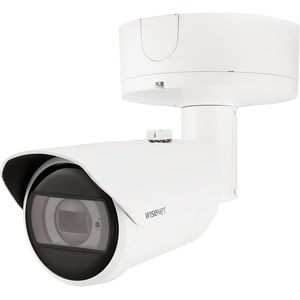 Wisenet XNO-6083R 2 Megapixel Full HD Network Camera - Color - Bullet - White - 164.04 ft Infrared Night Vision - H.265, H