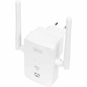 Assmann DN-7072 Single Band IEEE 802.11b/g/n 300 Mbit/s Wireless Range Extender - 2.40 GHz - External - 1 x Network (RJ-45