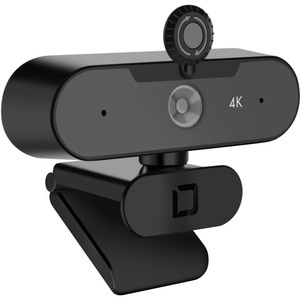 Webcam Dicota - 60 fps - Noir - USB 2.0 - Vidéo 3840 x 2160 - Autofocus - 110° Angle - Microphone - Écran, Portable, Ordin