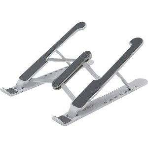 Dicota Height Adjustable Notebook Stand - 6 cm Height x 26.5 cm Width x 16 cm Depth - Aluminium Alloy - Grey
