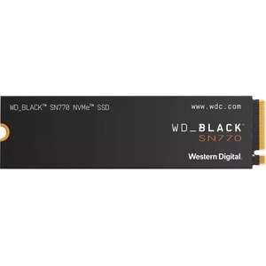 WD Black SN770 WDS500G3X0E 500 GB Solid State Drive - M.2 2280 Internal - PCI Express NVMe (PCI Express NVMe 4.0 x4) - Not