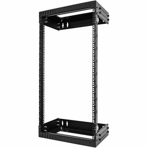 StarTech.com 2-Post 21U Heavy-Duty Wall Mount Network Rack, 19" Open Frame Server Rack with Adjustable Depth, Data Rack fo