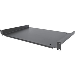 StarTech.com Mensola Rack 19" 1U - Ripiano a Sbalzo da 30 cm per Dispositivi di Rete non montabili a Rack - Viti e Dati a 