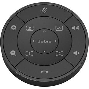 Jabra PanaCast 50 Wireless Device Remote Control - For Conference Camera - Bluetooth - 10 m Operating Distance - BatteryBlack