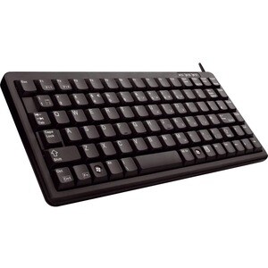 CHERRY Ultraslim G84-4100 POS-Tastatur - 83 Taste(n) - USB, PS/2 - Schwarz