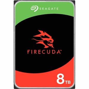 Disque dur Seagate FireCuda ST8000DXA01 - 3.5" Interne - 8 To - Enregistrement magnétique conventionnel (CMR) Methode - SA